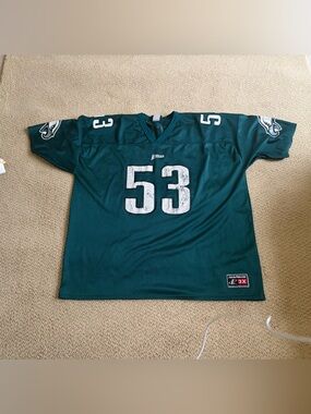 Vintage Logo Athletic Philadelphia Eagles Hugh Douglas NFL football Jersey 3XL